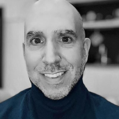 Jeffrey Silverstone in black and white